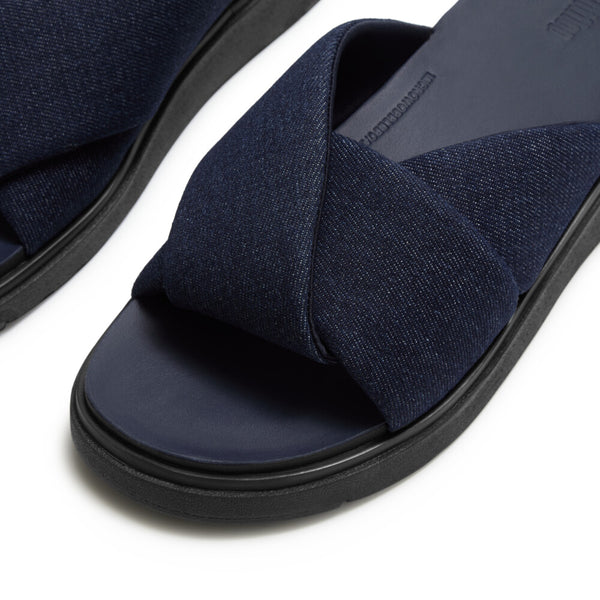 FITFLOP Gen-FF Folded-Denim Slides (Women)
