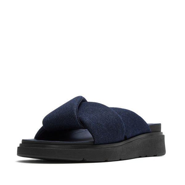 FITFLOP Gen-FF Folded-Denim Slides (Women)