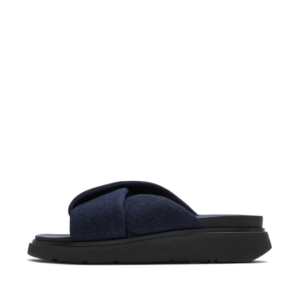 FITFLOP Gen-FF Folded-Denim Slides (Women)