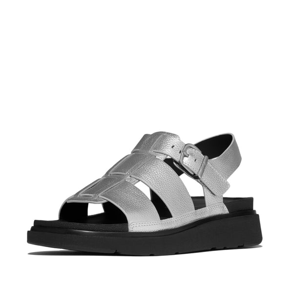 FITFLOP Gen-FF Tumbled-Leather Fisherman Sandals (Women)