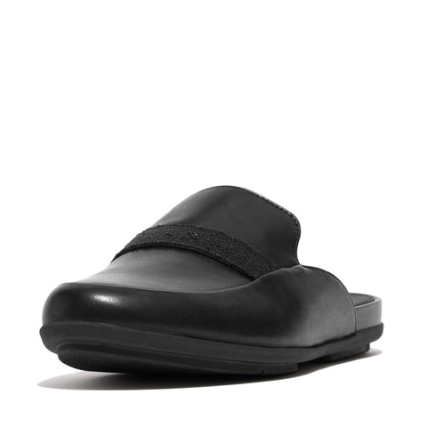 FitFlop GRACIE OPUL-TRIM LEATHER MULES