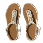 FITFLOP Gracie Ultra-Jewel Leather T-Bar Sandals (Women)
