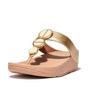 FITFLOP Halo Metallic-Trim Toe-Post Sandals (Women)