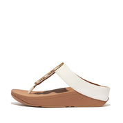 FITFLOP Halo Metallic-Trim Toe-Post Sandals (Women)