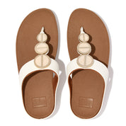 FITFLOP Halo Metallic-Trim Toe-Post Sandals (Women)