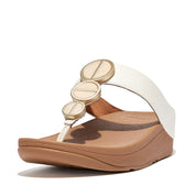 FITFLOP Halo Metallic-Trim Toe-Post Sandals (Women)