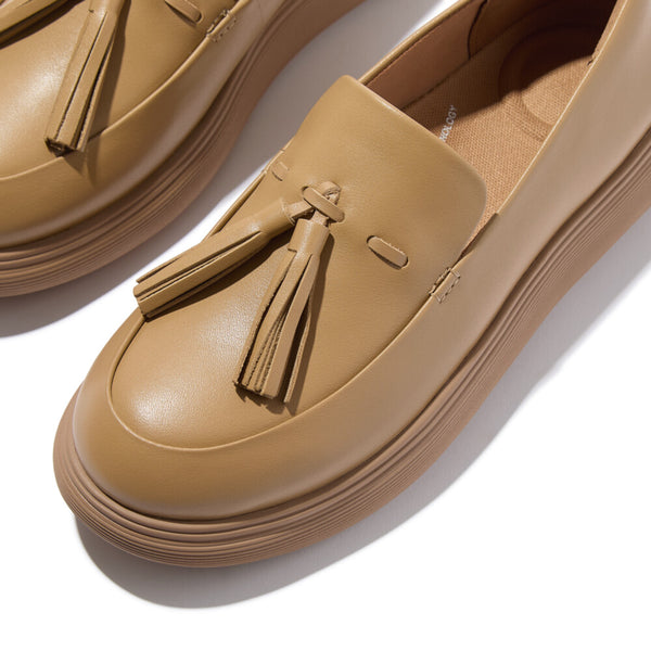 FITFLOP IQ-Comff Tassel Leather Loafers (Women)