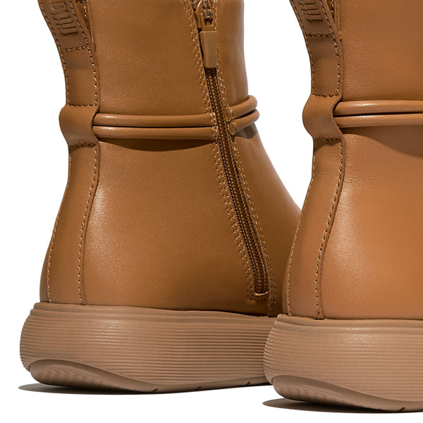 FITFLOP iQ-Comff Tassel Leather Short Boots (Women)