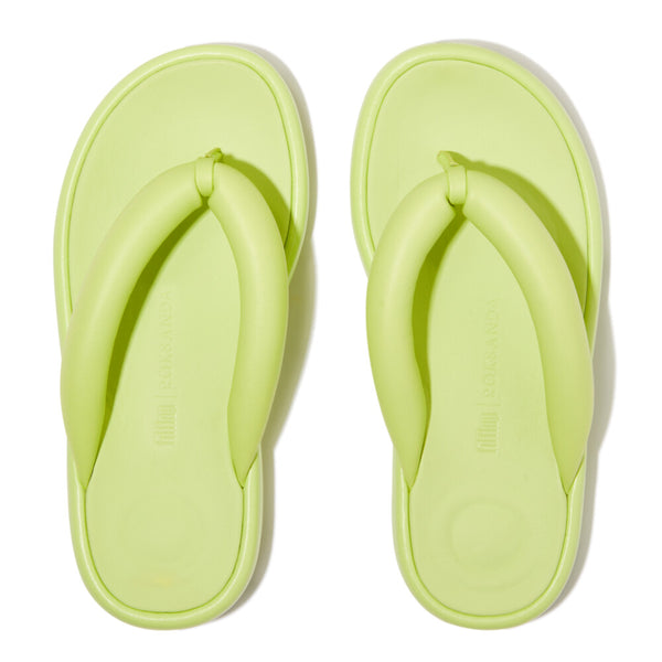 FitFlop - iQUSHION D-LUXE X ROKSANDA PAD. LEATHER FLIP-FLOPS