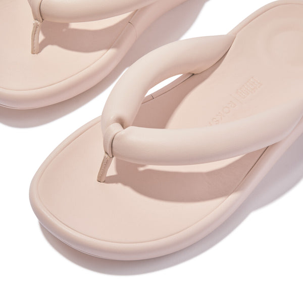 FitFlop - iQUSHION D-LUXE X ROKSANDA PAD. LEATHER FLIP-FLOPS