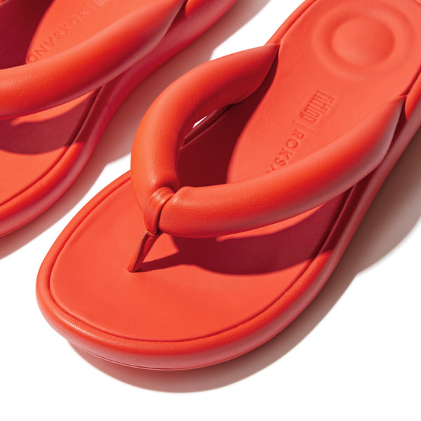 FitFlop - iQUSHION D-LUXE X ROKSANDA PAD. LEATHER FLIP-FLOPS