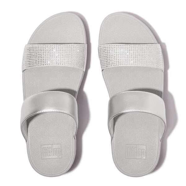 LULU CRYSTAL EMBELLISHED SLIDES