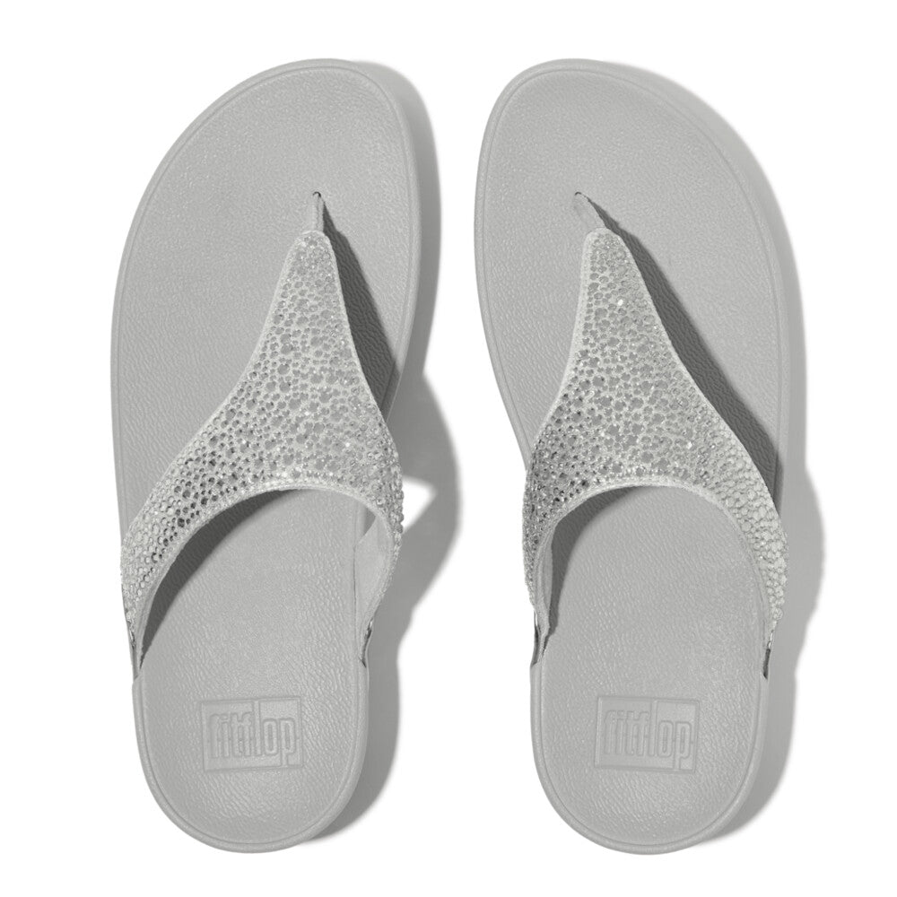 FITFLOP Lulu Crystal-Mix Toe-Post Sandals (Women)