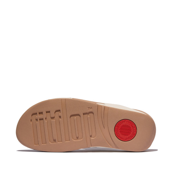 MIRABELL LULU GLITZ-BOW LEATHER SLIDES (Women)