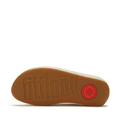 FITFLOP Lulu Lux Graphic-Weave Leather Cross Slides (Women)