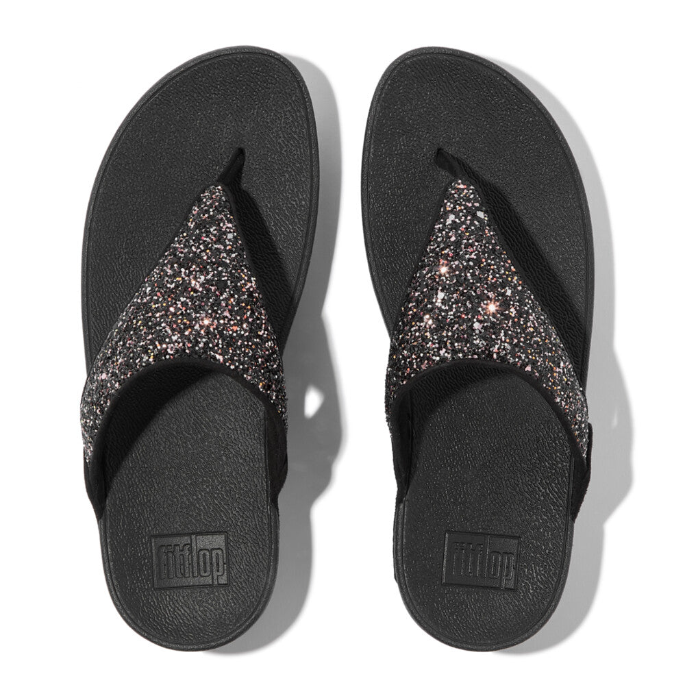 FITFLOP Lulu Multi-Tonal Glitter Toe-Post Sandals (Women)