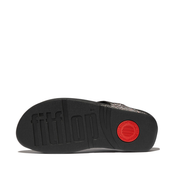 FITFLOP LULU MULTI-TONAL GLITTER TOE-POST SANDALS (Women)