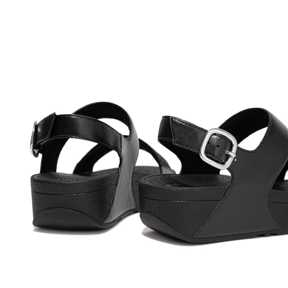 FITFLOP Lulu Crystal Embellished Back-Strap Sandals (Women)