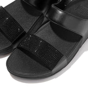 FITFLOP Lulu Crystal Embellished Back-Strap Sandals (Women)