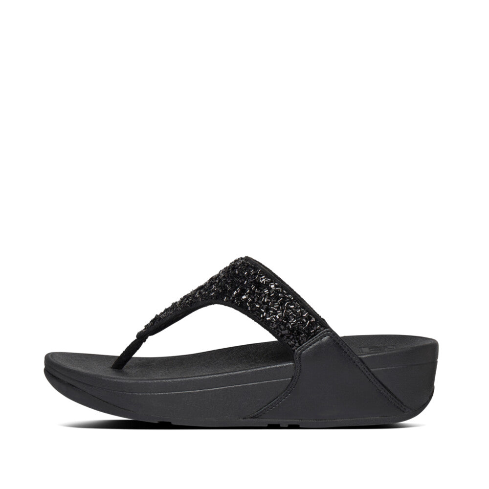 FITFLOP LULU SHIMMERFOIL TOE-THONGS (Women)