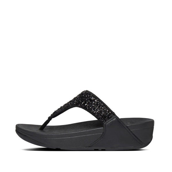 FITFLOP LULU SHIMMERFOIL TOE-THONGS (Women)