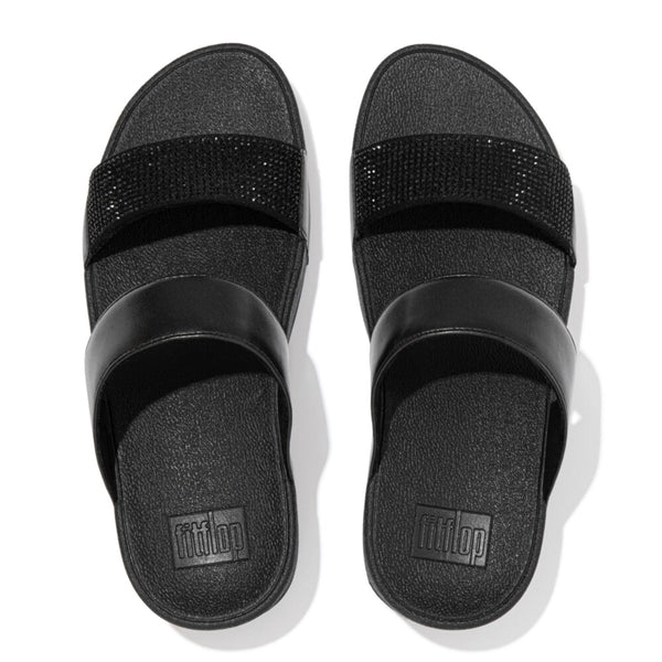 LULU CRYSTAL EMBELLISHED SLIDES