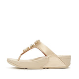 FITFLOP Lulu Ultra-Jewel Metallic Toe-Post Sandals (Women)