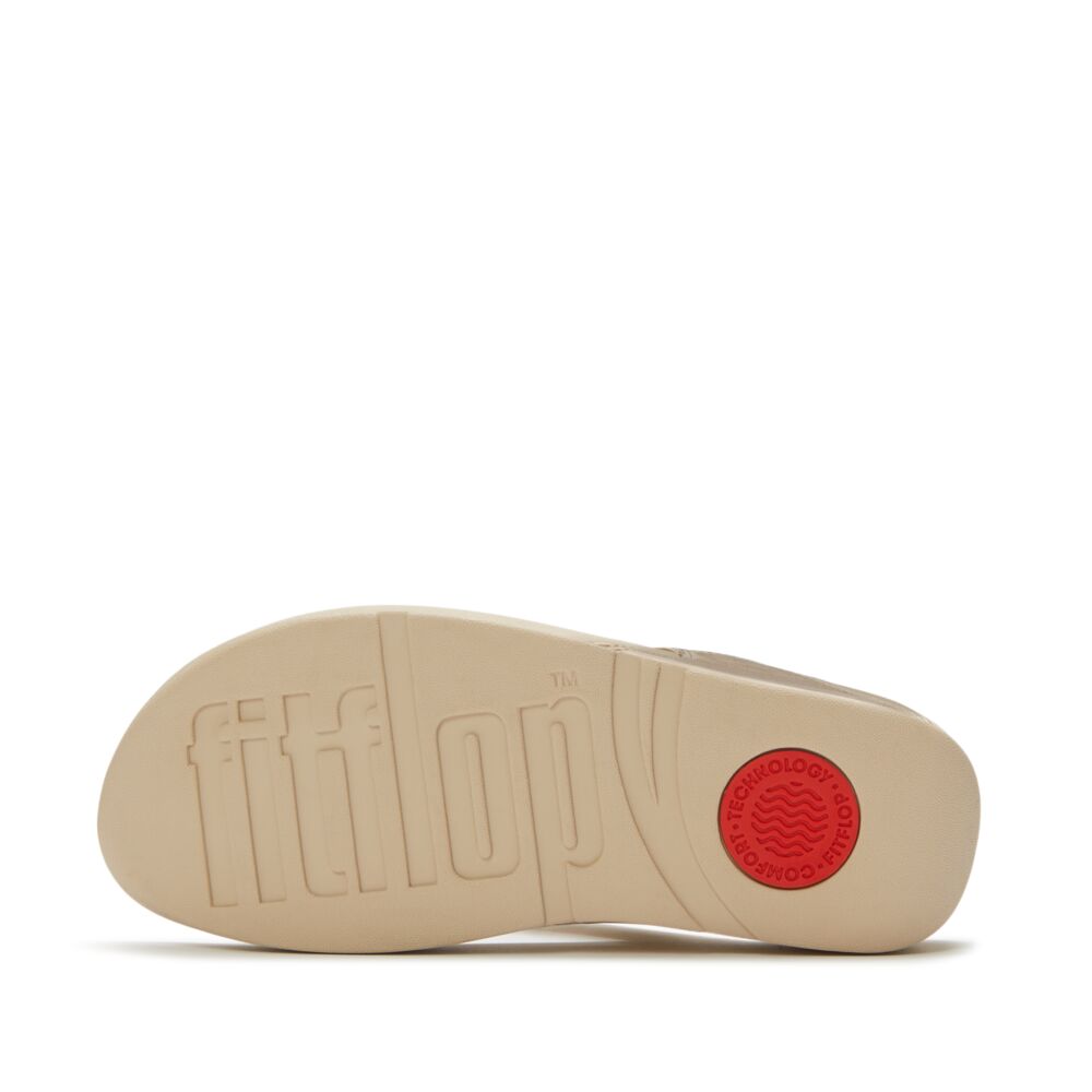 FITFLOP Lulu Ultra-Jewel Metallic Toe-Post Sandals (Women)