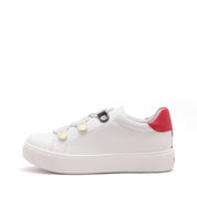 JIPI JAPA Leather Casual Shoes (Red/Blue) (Women)