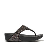 FITFLOP Lulu Multi-Tonal Glitter Toe-Post Sandals (Women)