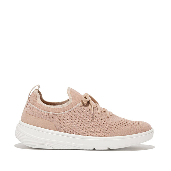 SUPER-Q KNIT SLIP-ON LACED SNEAKERS (WOMEN)