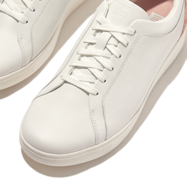 RALLY CRYSTAL-BACKTAB LEATHER SNEAKERS