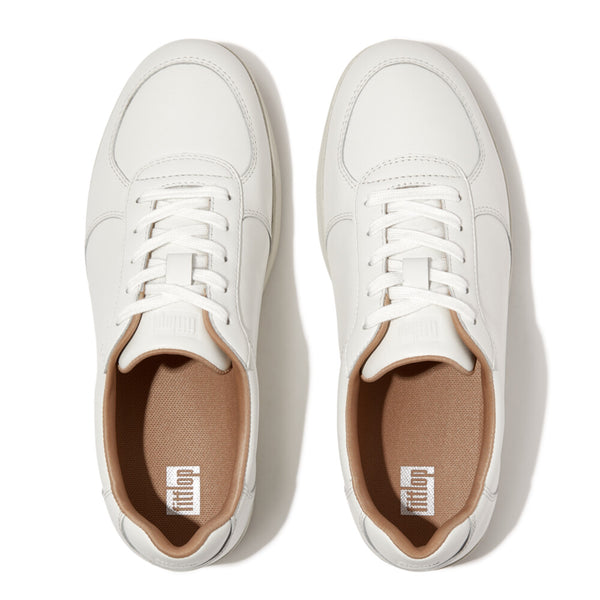 FITFLOP RALLY LEATHER PANEL SNEAKERS