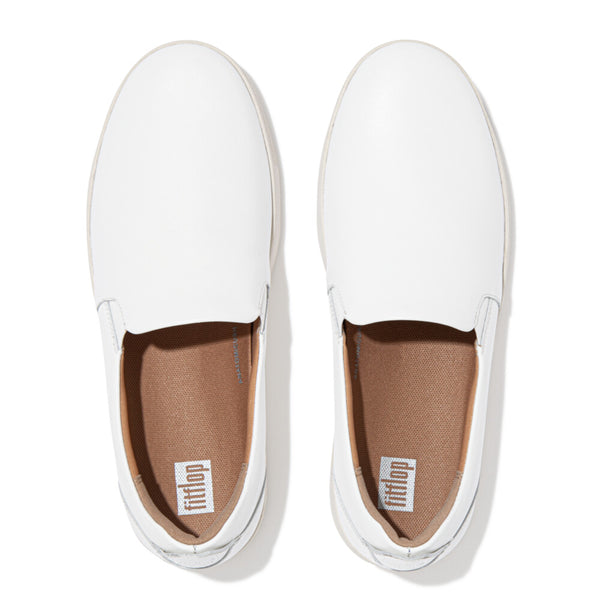FitFlop - RALLY LEATHER SLIP-ON SKATE SNEAKERS (Women)