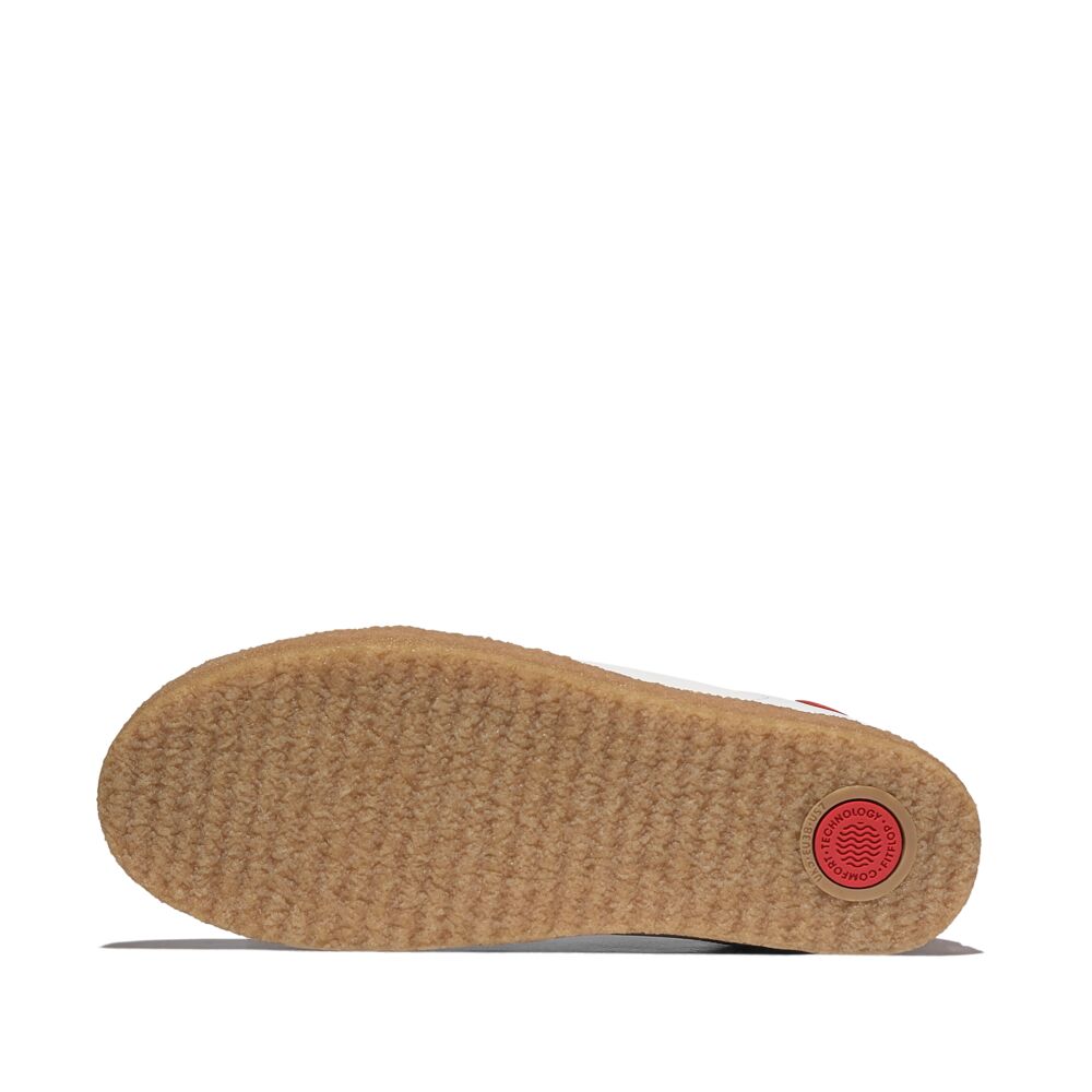 FITFLOP Rally T-Toe Leather Crepe Sneakers (Women)