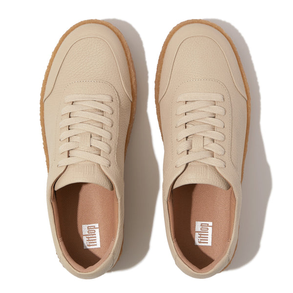 RALLY TUMBLED-LEATHER CREPE SNEAKERS (Women)