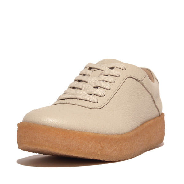 RALLY TUMBLED-LEATHER CREPE SNEAKERS (Women)