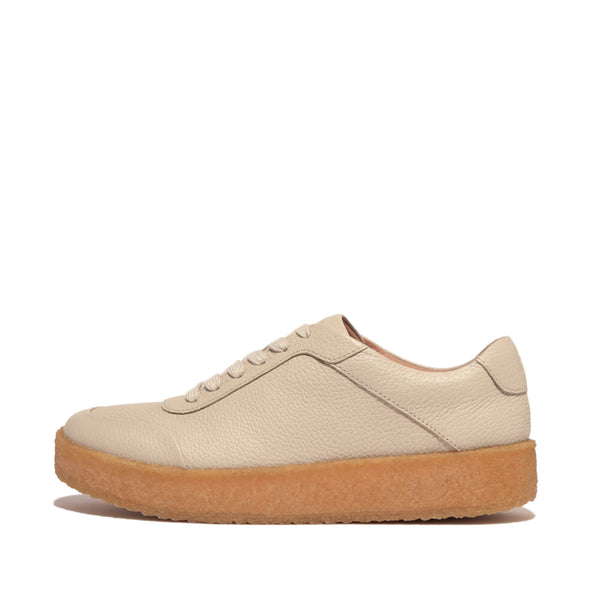 RALLY TUMBLED-LEATHER CREPE SNEAKERS (Women)