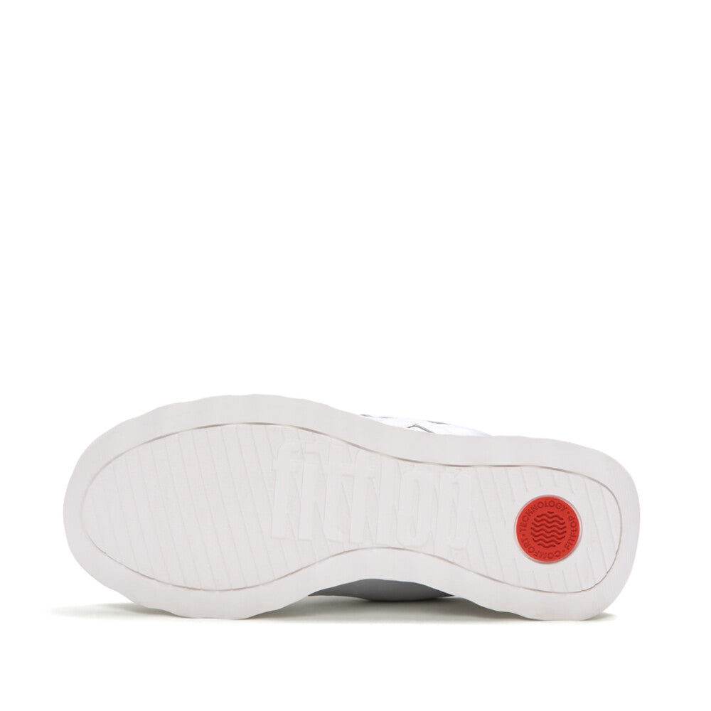 FITFLOP Retro-Q FF Metallic-Fabric/Suede Sneakers (Women)