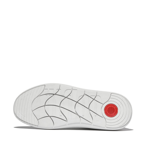 FITFLOP RTG METALLIC-LEATHER SNEAKERS