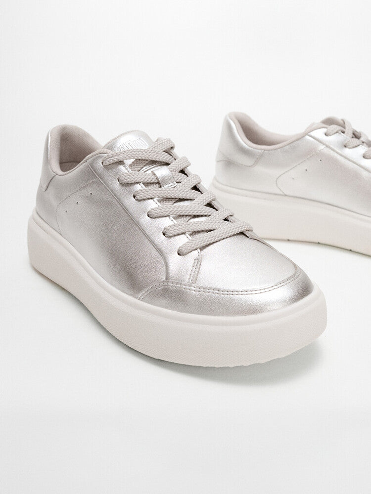 FITFLOP RTG Metallic-Leather Sneakers (Women)