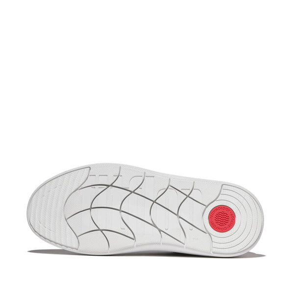 FITFLOP RTG METALLIC-LEATHER SNEAKERS