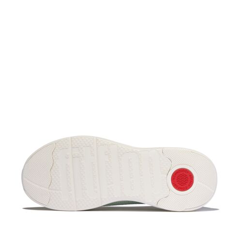 FITFLOP SUPER-Q Bow Crystal-Trim Knit Ballet Flats (Women)