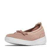 FITFLOP Super-Q Bow Knit Ballet Flats (Women)