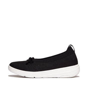 FITFLOP Super-Q Knit Bow Ballerinas (Women)