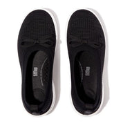 FITFLOP Super-Q Knit Bow Ballerinas (Women)