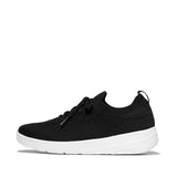 FITFLOP Super-Q Crystal-Trim Knit Slip-On Laced Sneakers (Women)