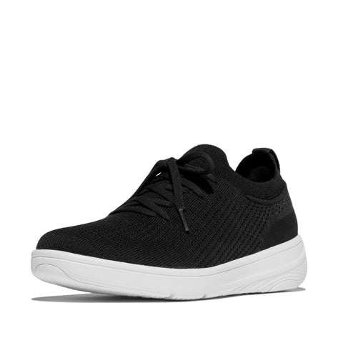 SUPER-Q KNIT SLIP-ON LACED SNEAKERS (WOMEN)