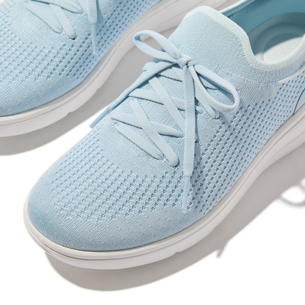 SUPER-Q KNIT SLIP-ON LACED SNEAKERS