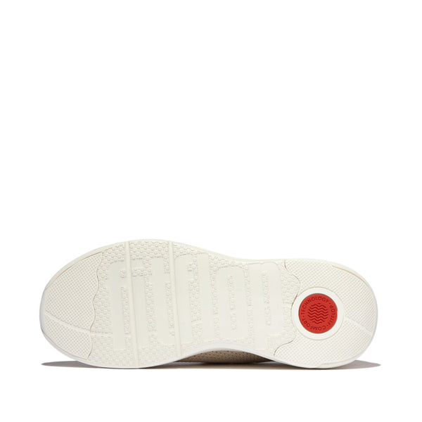 FITFLOP SUPER-Q KNIT SLIP-ON LACED SNEAKERS